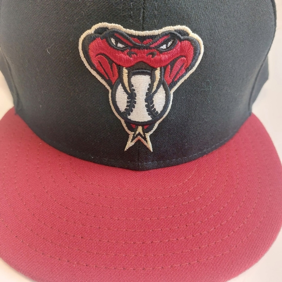 59Fifty New Era Size 8 1/4 Arizona Diamondbacks Fitted Hat Cap 2 Tone - Picture 2 of 7